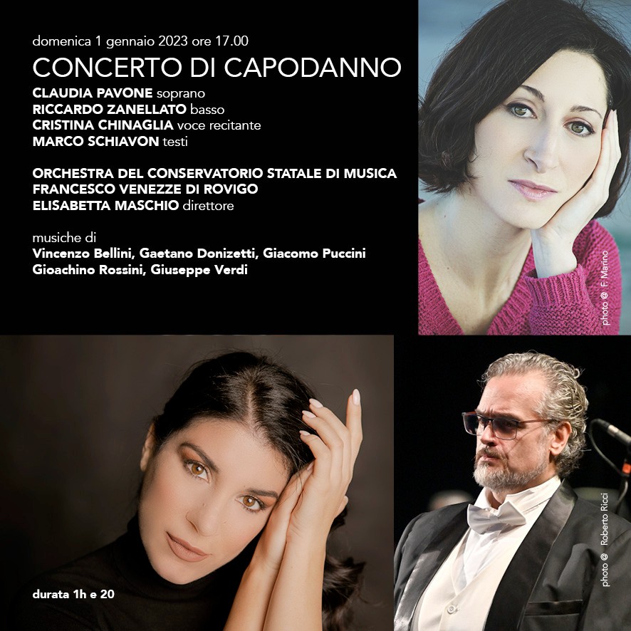 Concerto di Capodanno. Domenica 1 Gennaio 2023 (ore 17), Teatro Sociale di Rovigo foto 