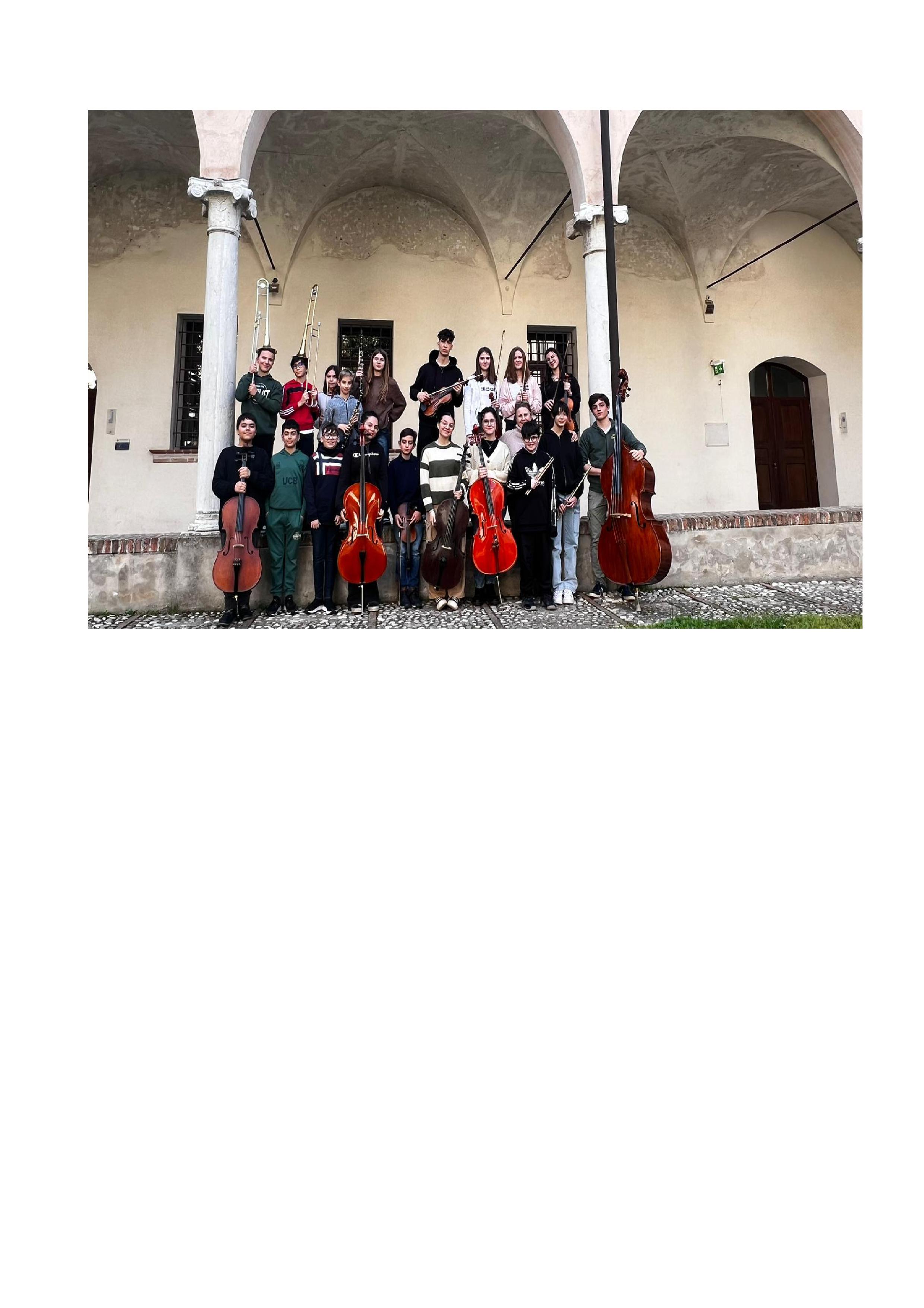 Saggio dell Orchestra Corsi Pre-Afam del Conservatorio F. Venezze M° Elisabetta Maschio. foto 