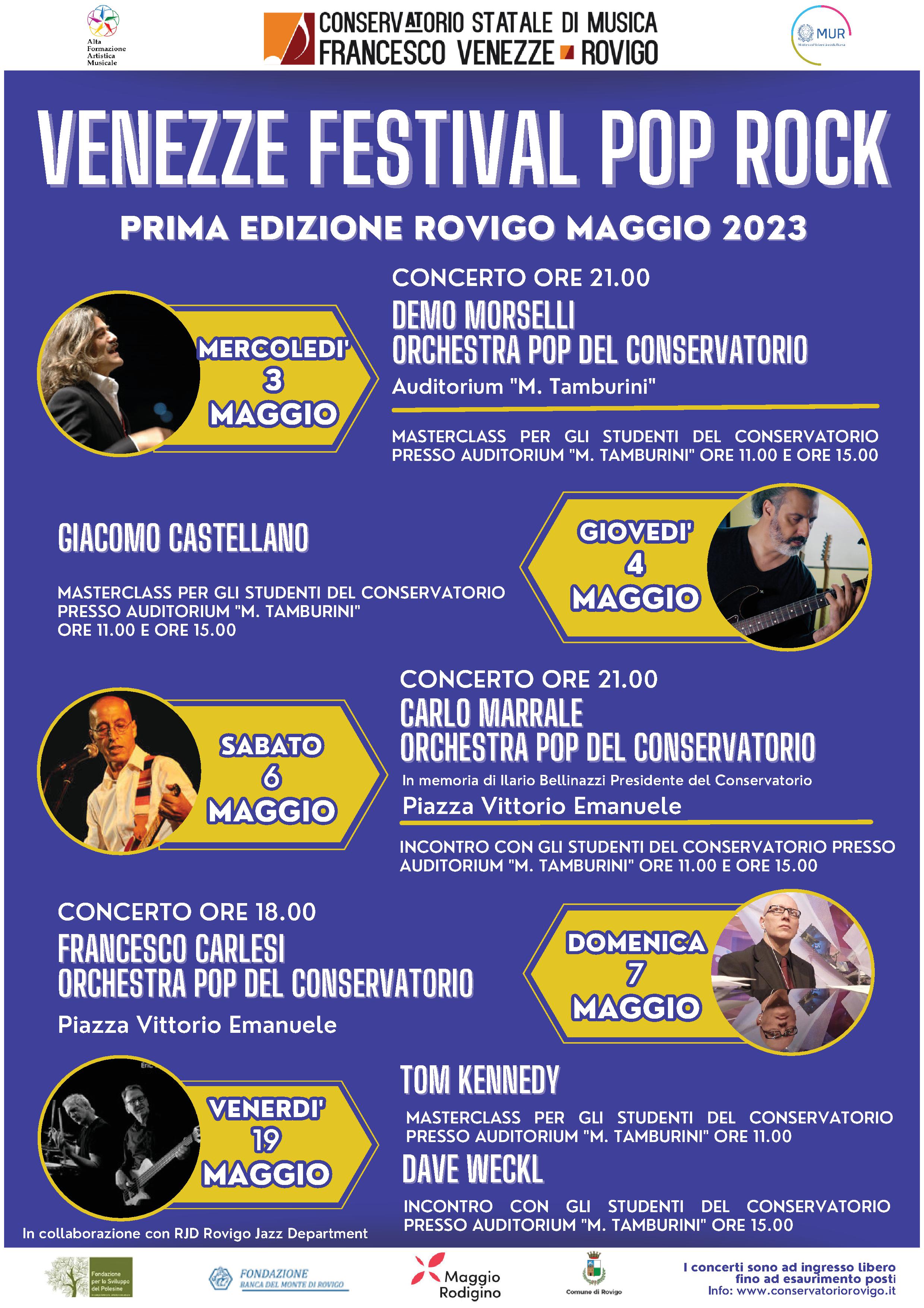 Venezze Festival Pop Rock prima edizione, Maggio 2023 foto 